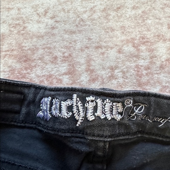 Machine Black Short Shorts - Picture 4 of 4